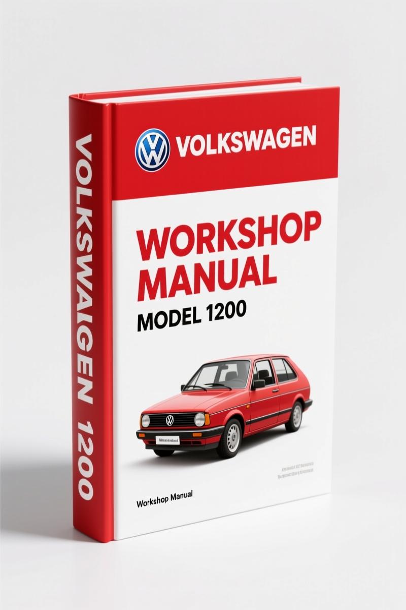 Volkswagen 1200, Type 11, Type 14, Type 15 Workshop Manual – 100 Pages
