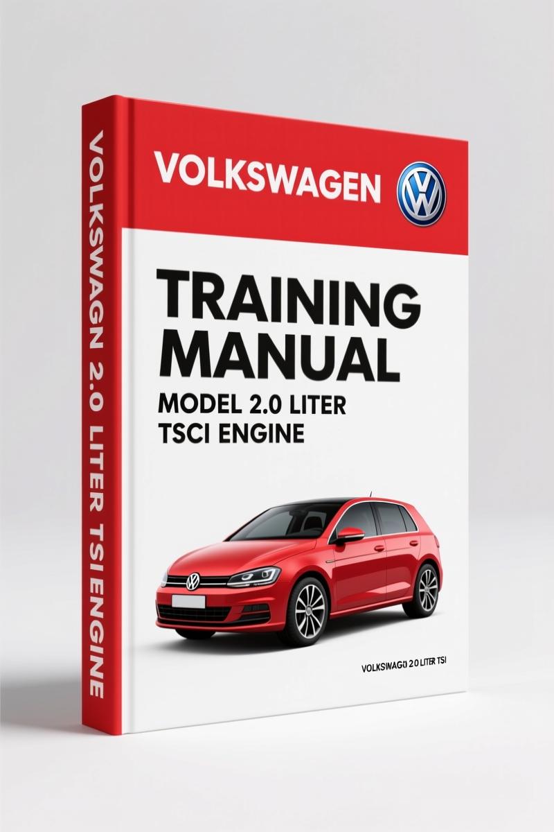 Volkswagen 2.0 Liter TSI Engine 2008 Training Manual – Factory Specs
