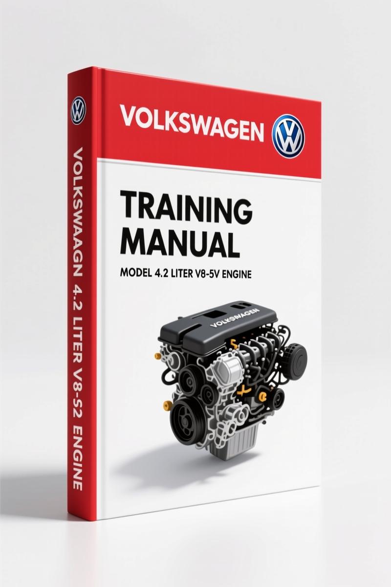 Volkswagen 4.2 Liter V8-5V Engine 2003 Training Manual – Factory Specs