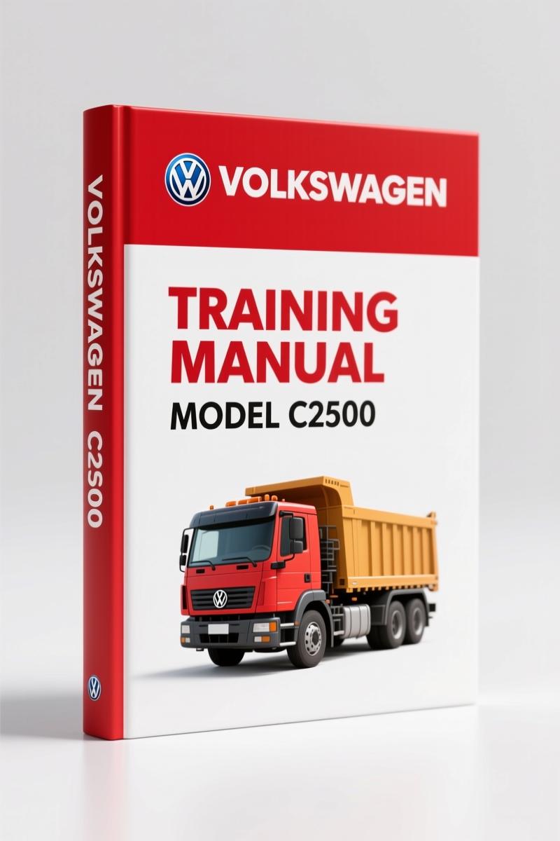 Volkswagen C2500 Training Manual – Factory Service Procedures
