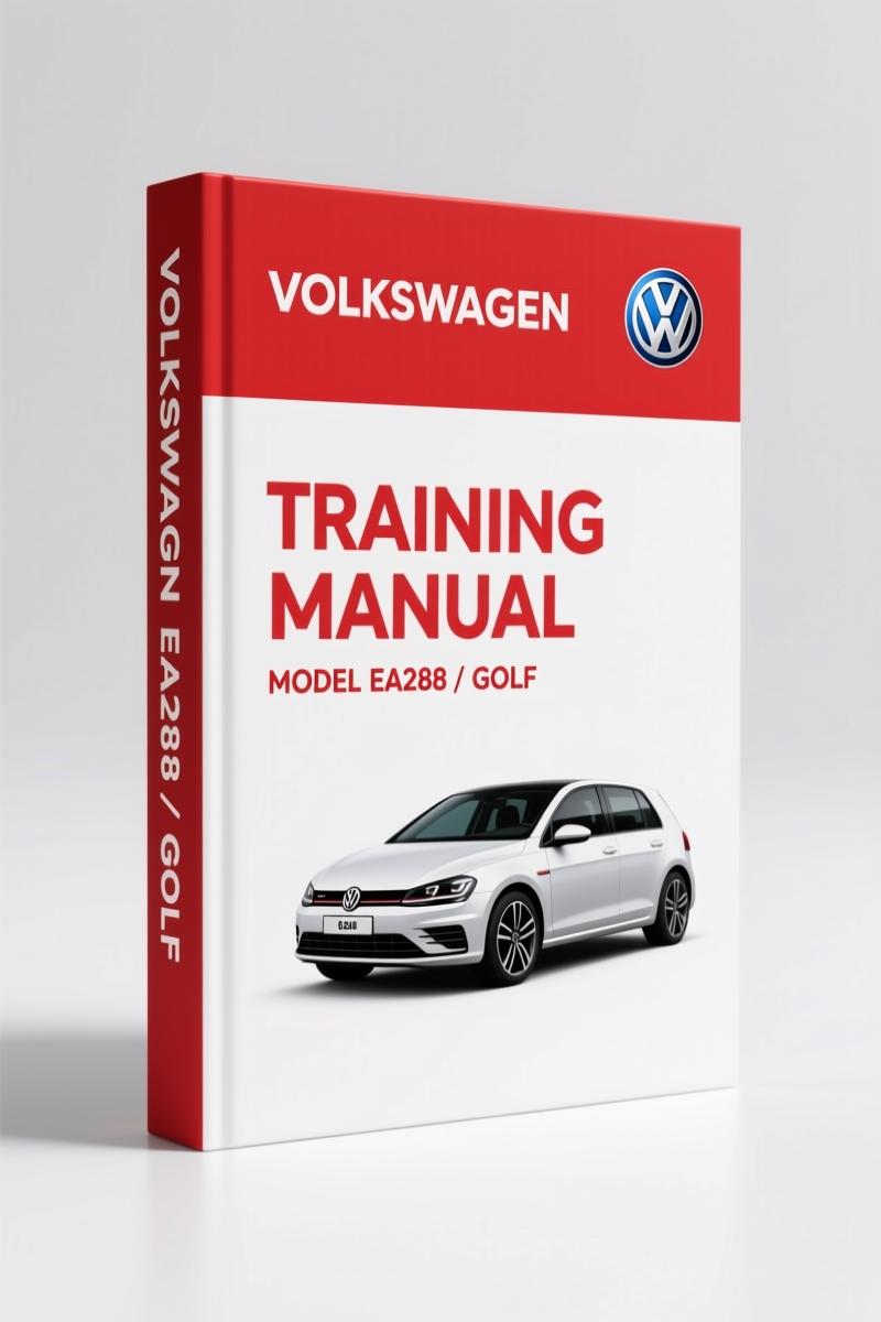 Volkswagen Golf, EA288 Training Manual – 76 Pages Factory Specs