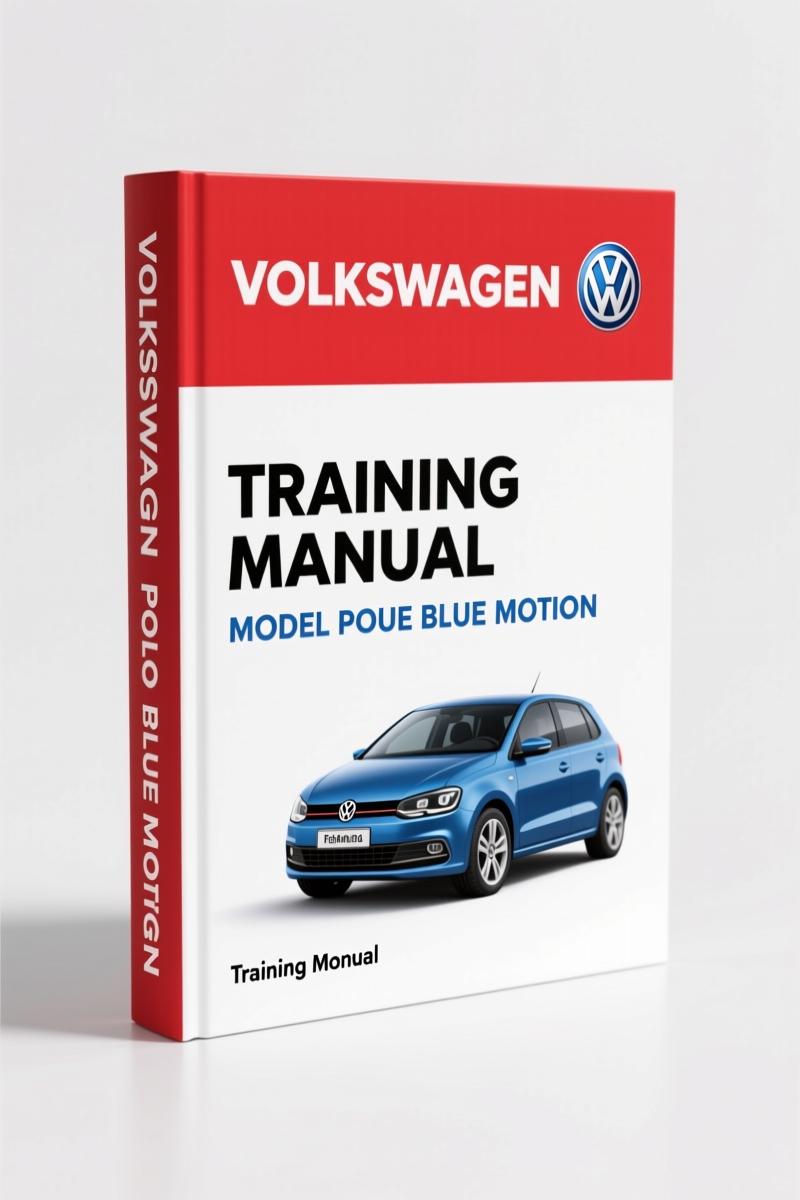 Volkswagen Polo Blue Motion Training Manual – Factory Specs for 1.2l TDI