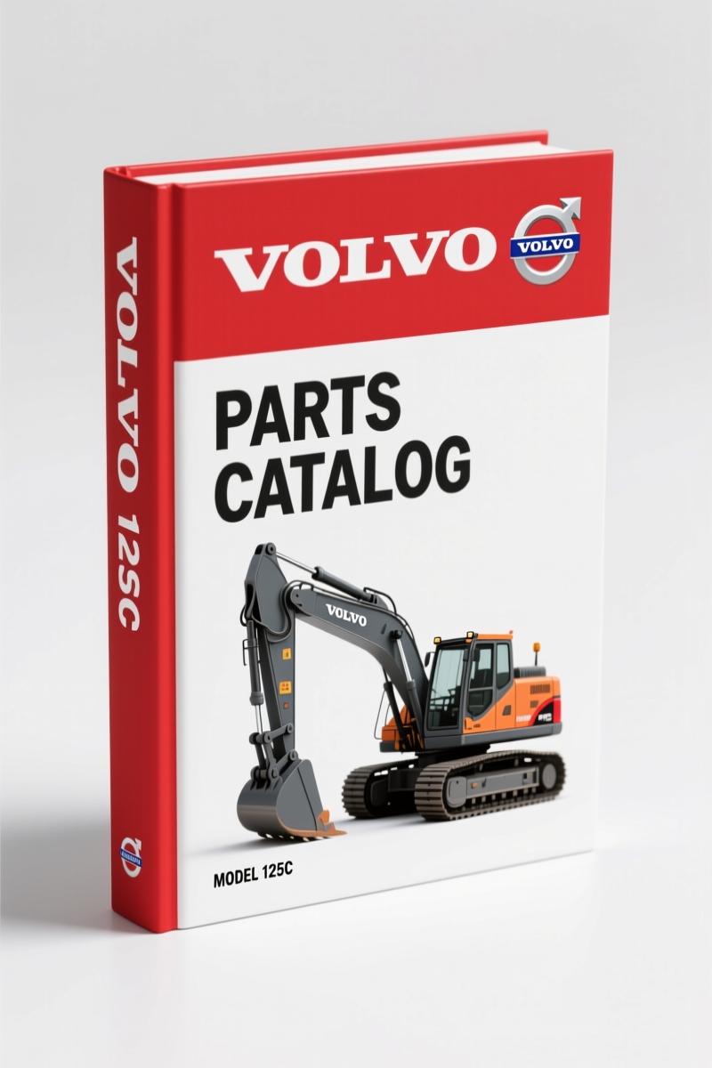 Volvo Michigan Euclid 125C 1989 Parts Catalog – 418 Pages OEM Spec
