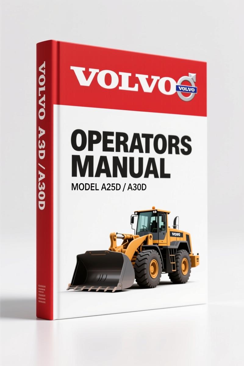 Volvo Penta A25D, A30D Operators Manual – Factory Specs for Fleet Maintenance