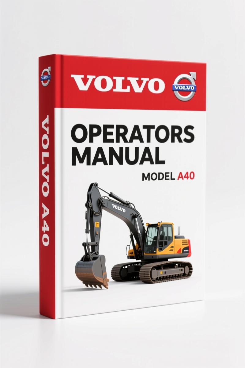 Volvo Penta A40 Operators Manual – Factory Specs & Preventive Maintenance