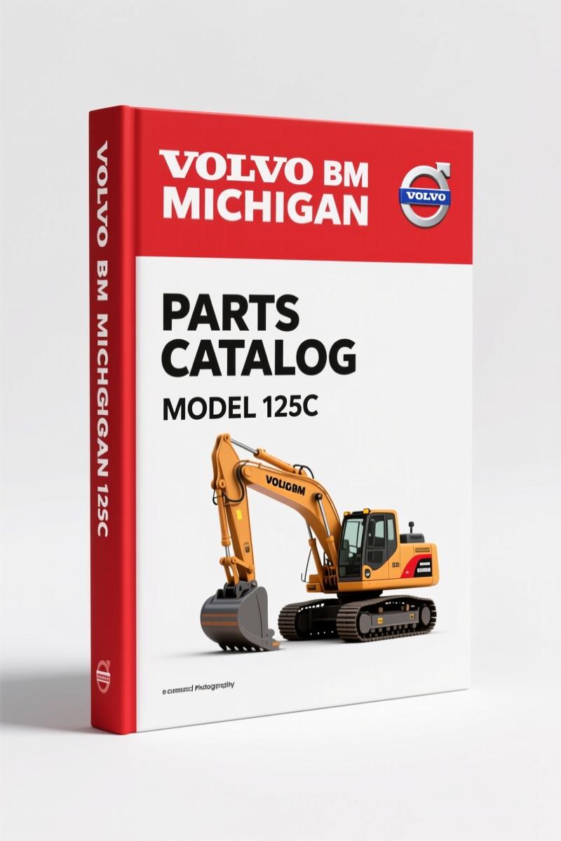 Volvo BM Michigan 125C 1988 Parts Catalog – 462 Pages