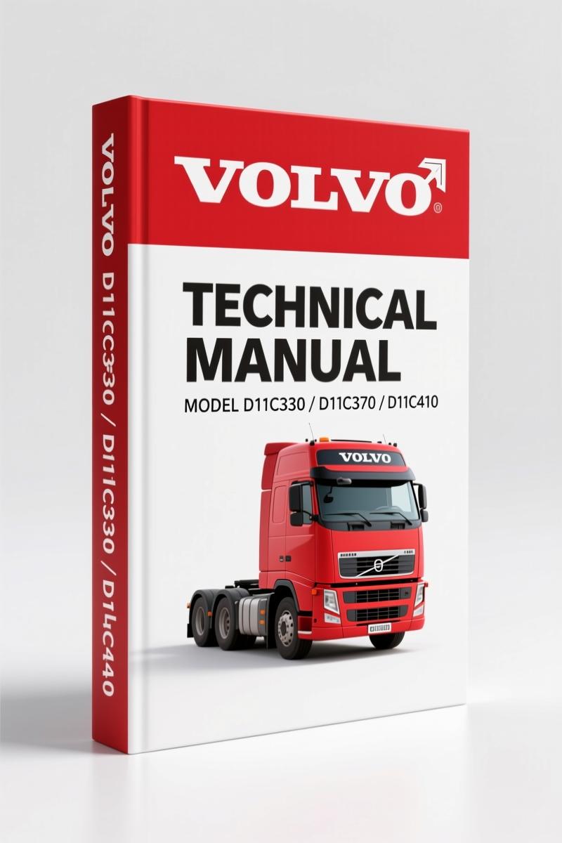 Volvo D11C330-D11C450 2011 Technical Manual – OEM Specs 41 Pages