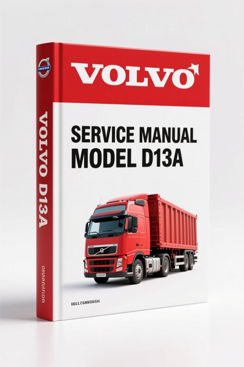 Volvo BM D13A Service Manual – 34-Page Factory Specs