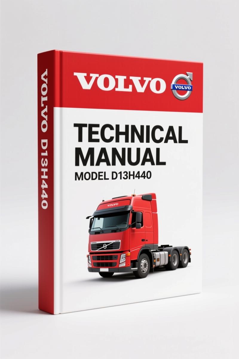 Volvo BM Michigan D13H440 Technical Manual – Factory Engine Specs