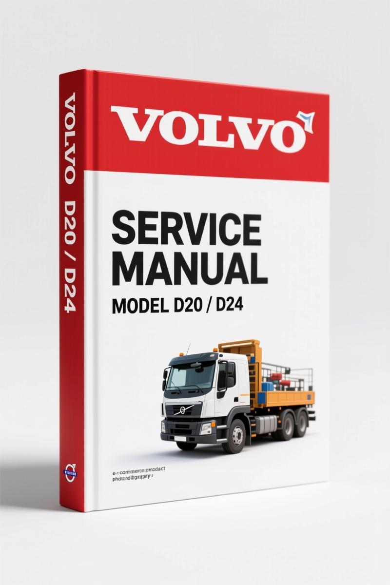 Volvo Penta D20, D24 Service Manual – Factory Overhaul Specs