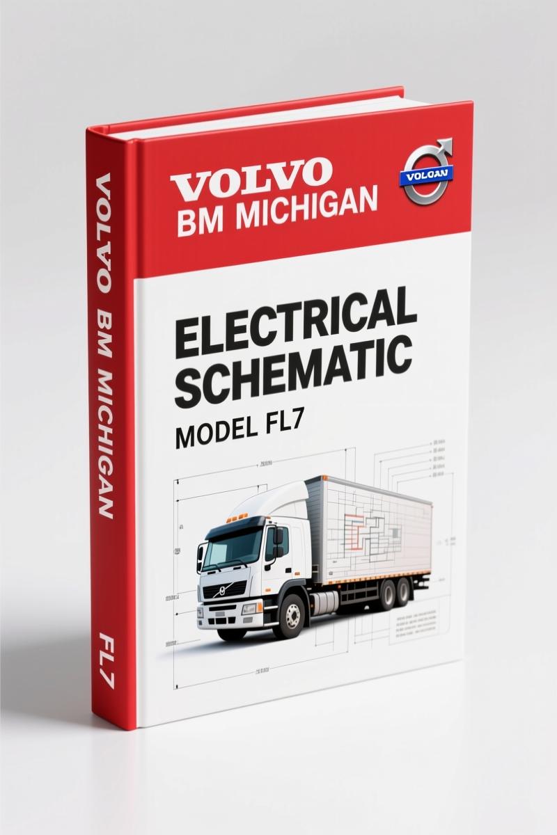 Volvo BM Michigan FL7, FL10 Electrical Schematic – 134-Page OEM Wiring