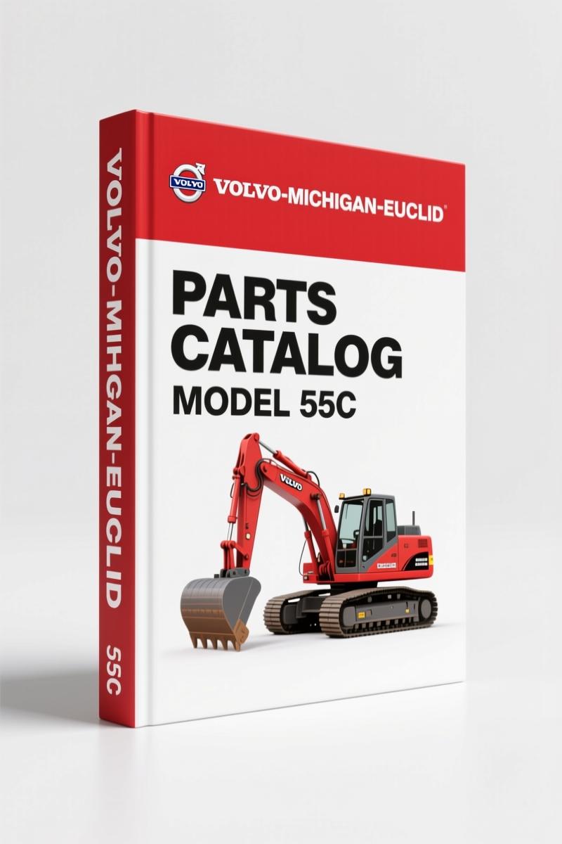 Volvo-michigan-euclid 55C Parts Catalog – OEM 386-Page Parts Reference