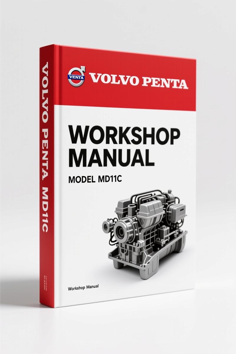 Volvo Penta MD11C, MD11D, MD17C, MD17D Workshop Manual (48 pgs)