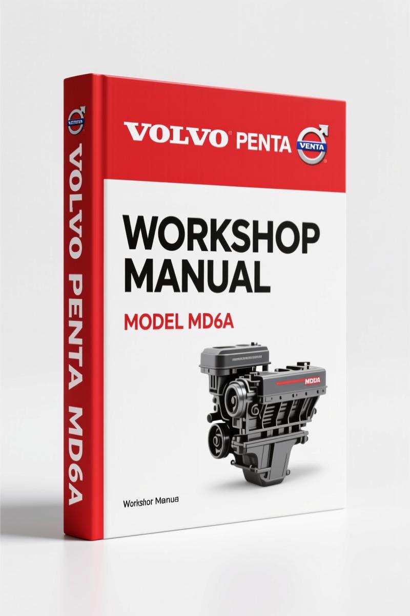 Volvo Penta MD6A, MD7A Workshop Manual – 44 Pages