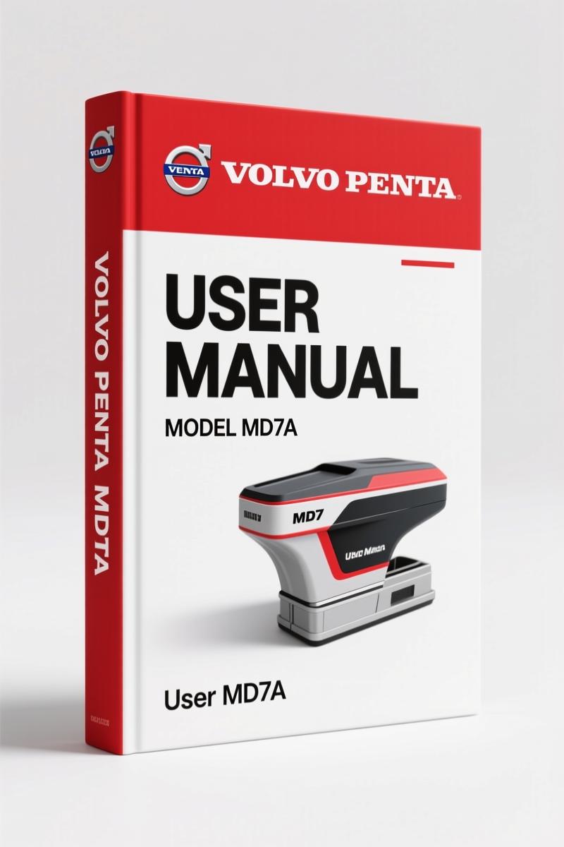 Volvo Penta MD7A MD7A/110S 1980 User Manual – Factory Spec