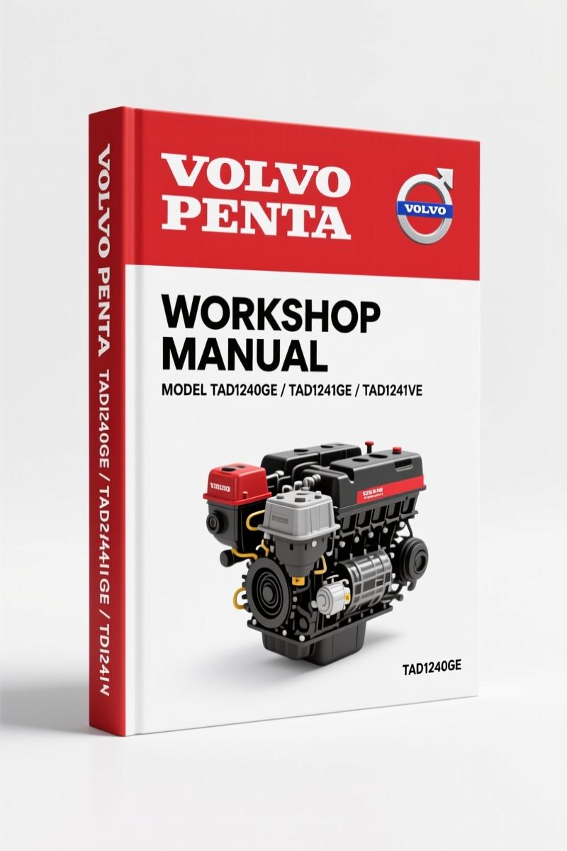 Volvo Penta TAD1241VE TAD1242VE TAD1240GE Workshop Manual