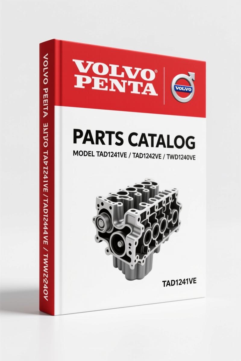 Volvo Penta TAD1241VE to TAD1251VE 2006 Parts Catalog