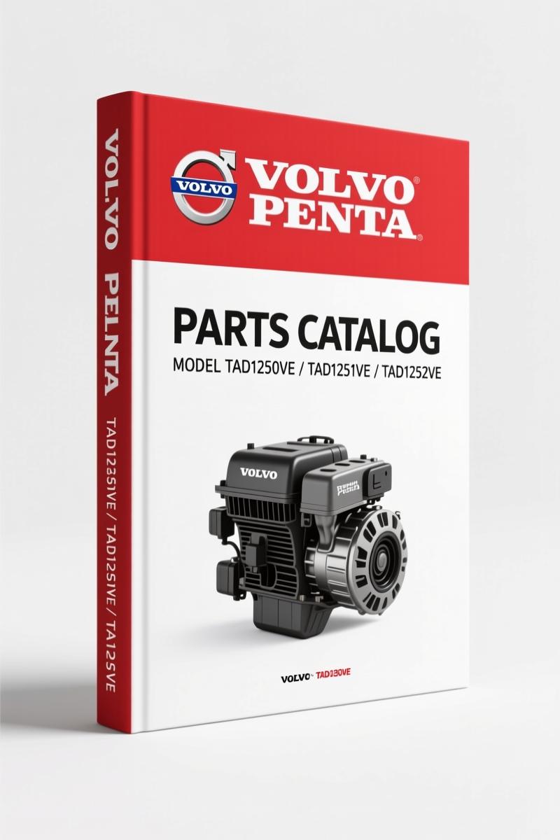 Volvo Penta TAD1241VE, TWD1240VE, TAD1250VE, TAD1251VE, TAD1252VE 2006 Parts Catalog