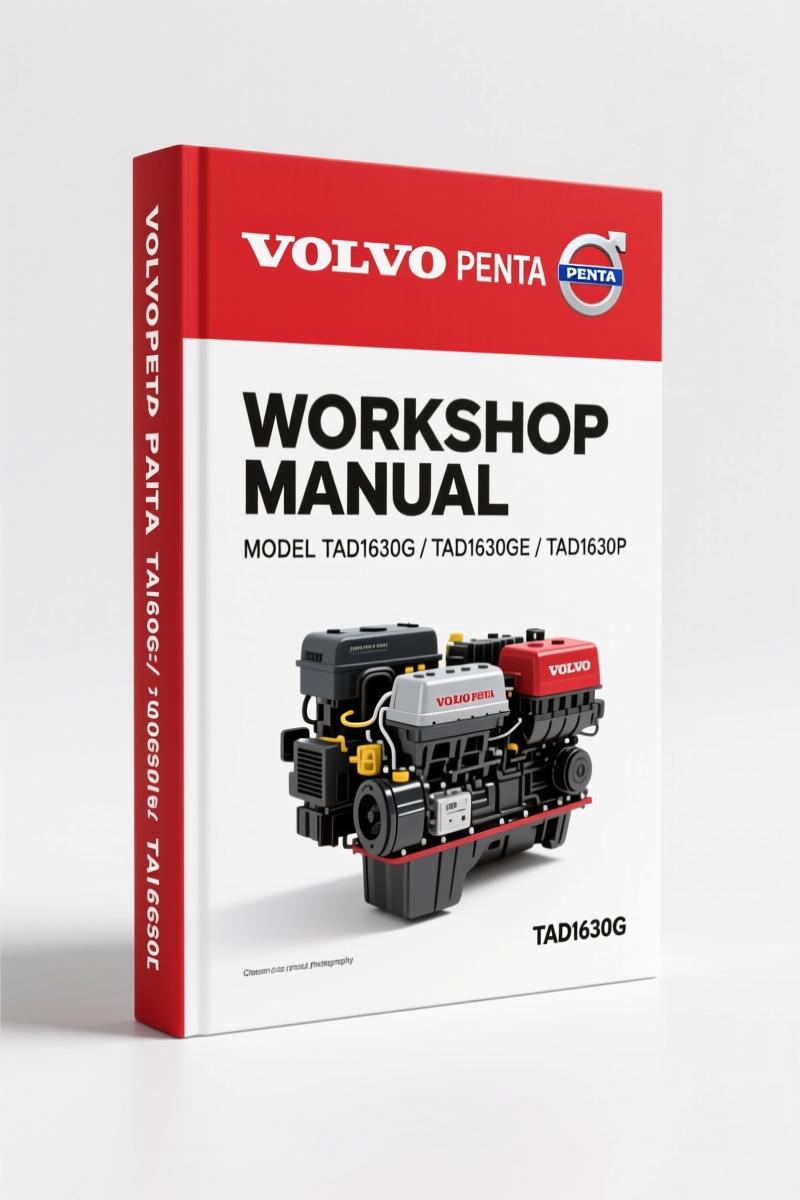 Volvo Penta TAD1630G, TAD1630GE, TAD1630P, TAD1630V, TAD1631G Workshop Manual