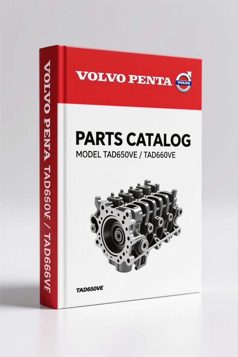 Volvo Penta TAD650VE, TAD660VE 2006 Parts Catalog – 100 Pages OEM Parts Reference