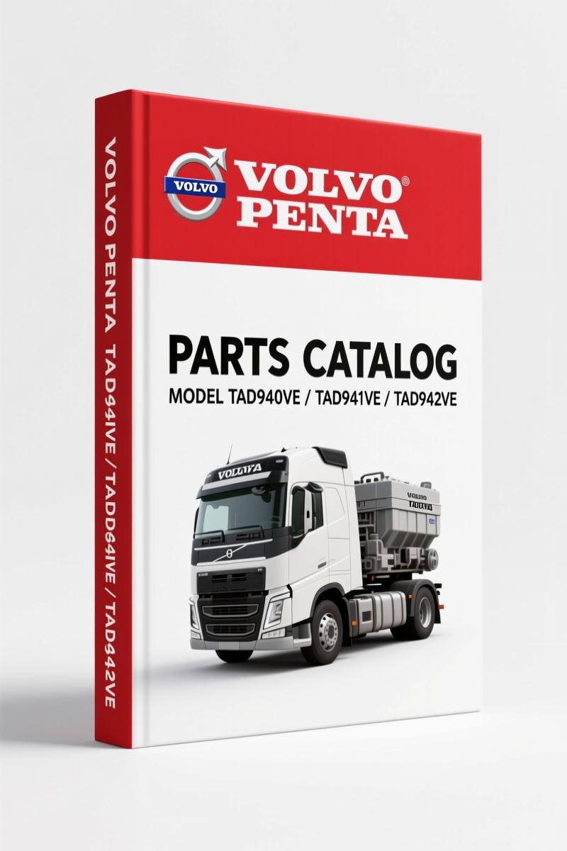 Volvo Penta TAD940VE-TAD950VE 2006 Parts Catalog – 214 Pages