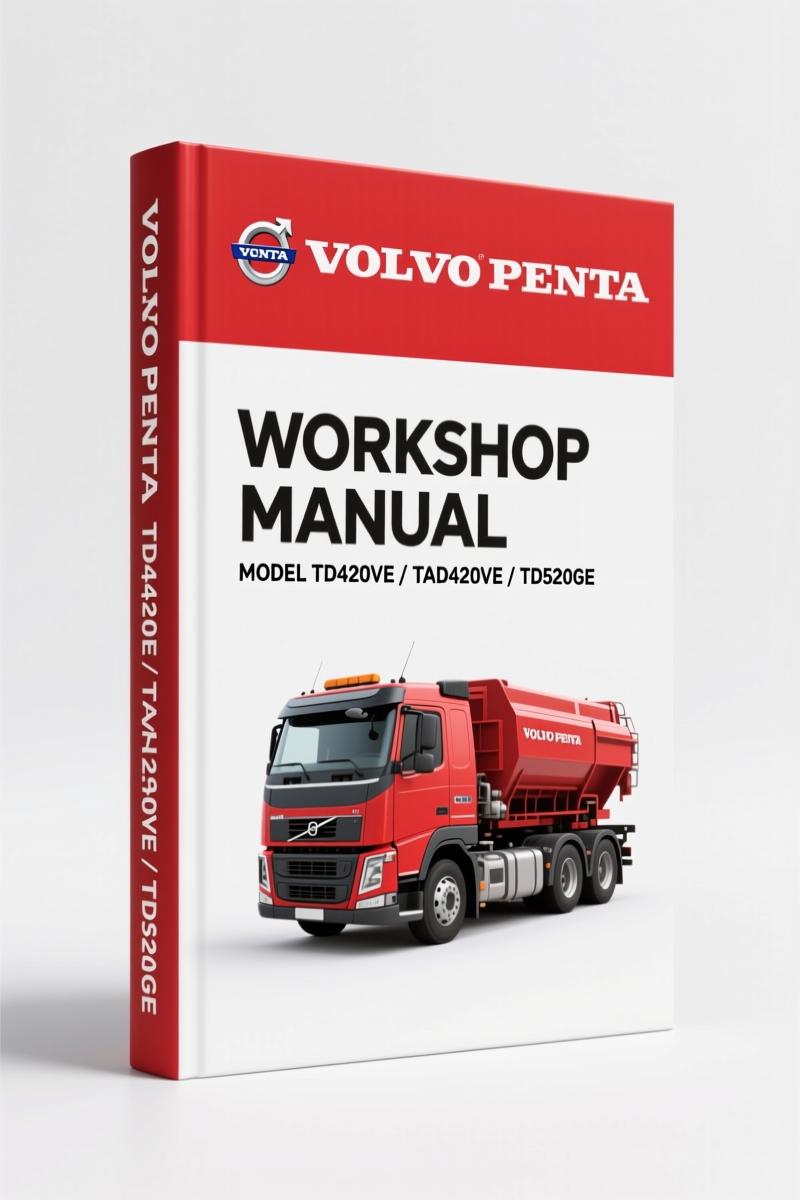 Volvo Penta TD520GE, TAD520GE, TD520VE, TD420VE, TAD420VE 2007 Workshop Manual