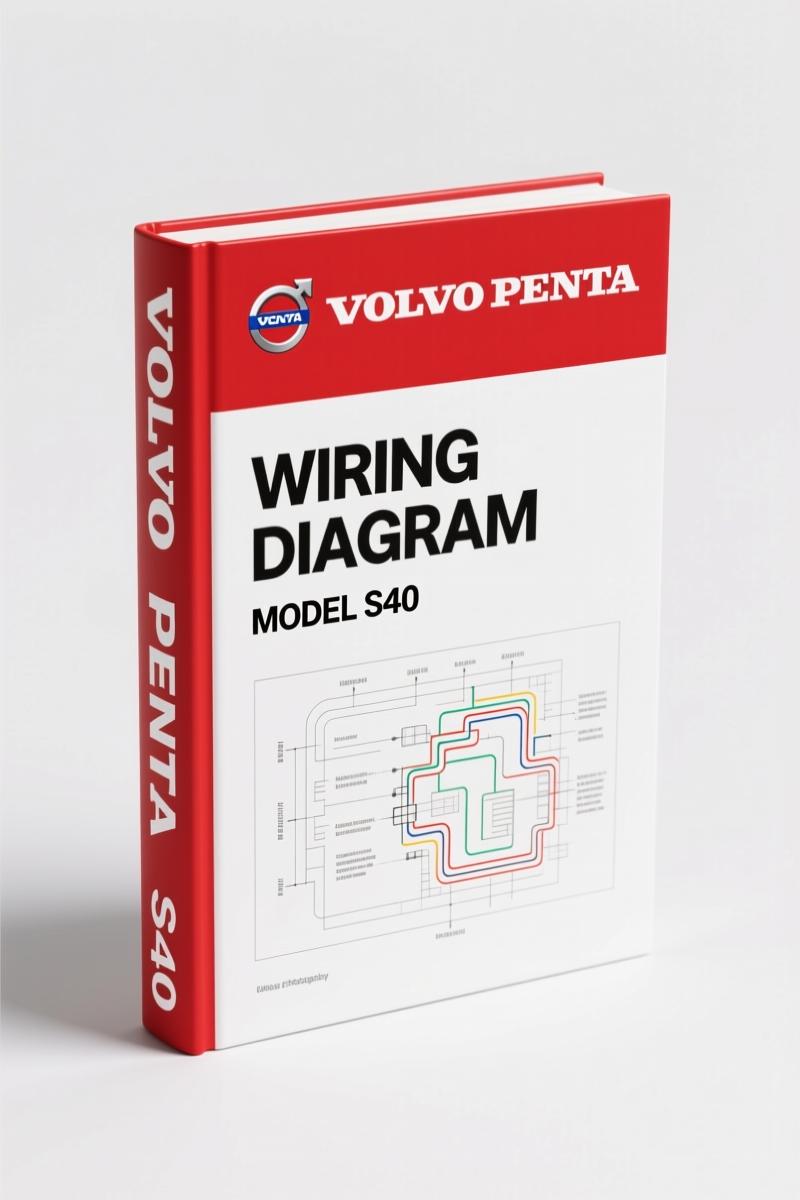 Volvo Penta S40, V40 2003 Wiring Diagram – Factory Electrical Schematics