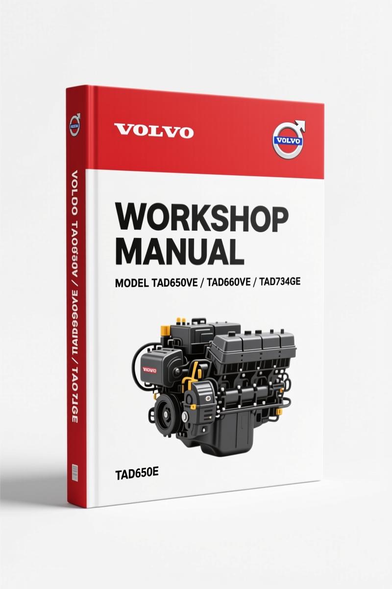 Volvo BM TAD650VE–TAD760VE Workshop Manual 160 Pages