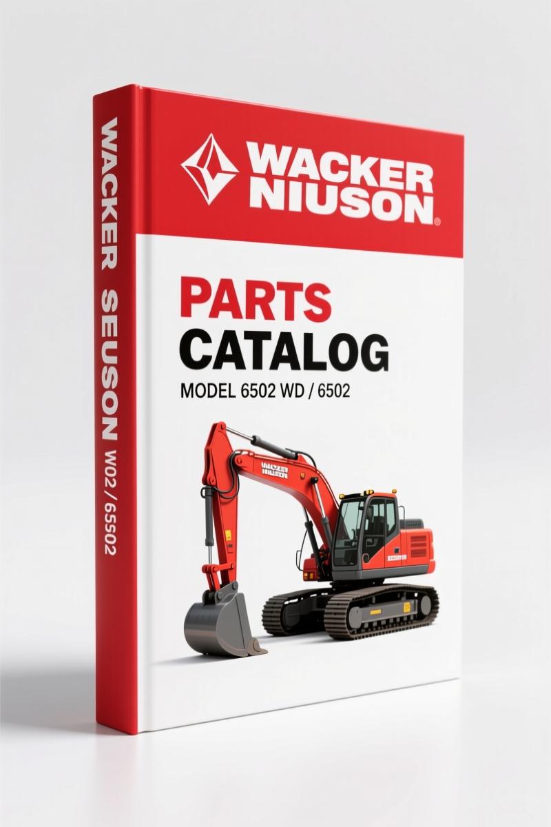 Wacker Neuson 6502 WD, 6502 2008 Parts Catalog – OEM Parts Data