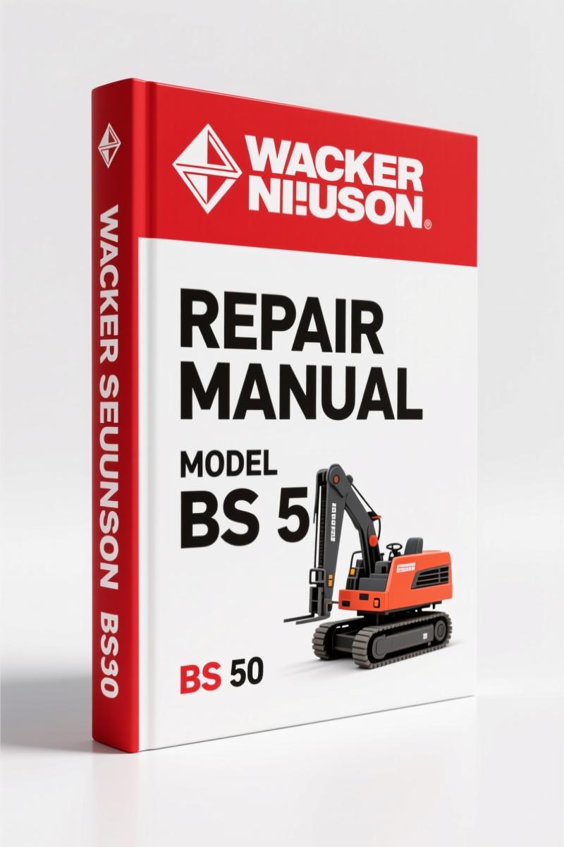 Wacker Neuson BS 50, BS 500, BS 60, BS 600, BS 70 2004 Repair Manual – Factory Specs