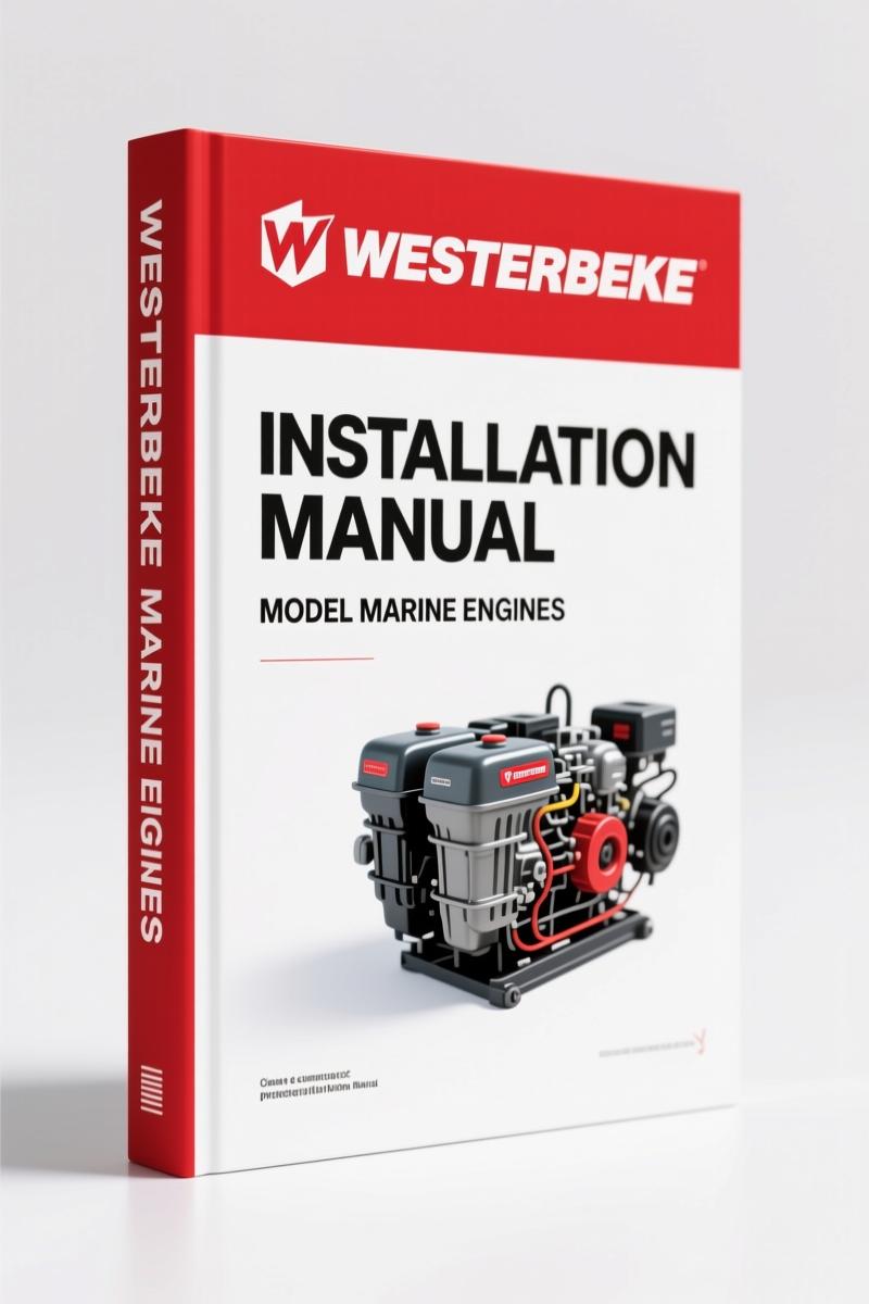 Westerbeke Marine Engines and Generators 2004 Installation Manual cover - OEM factory document