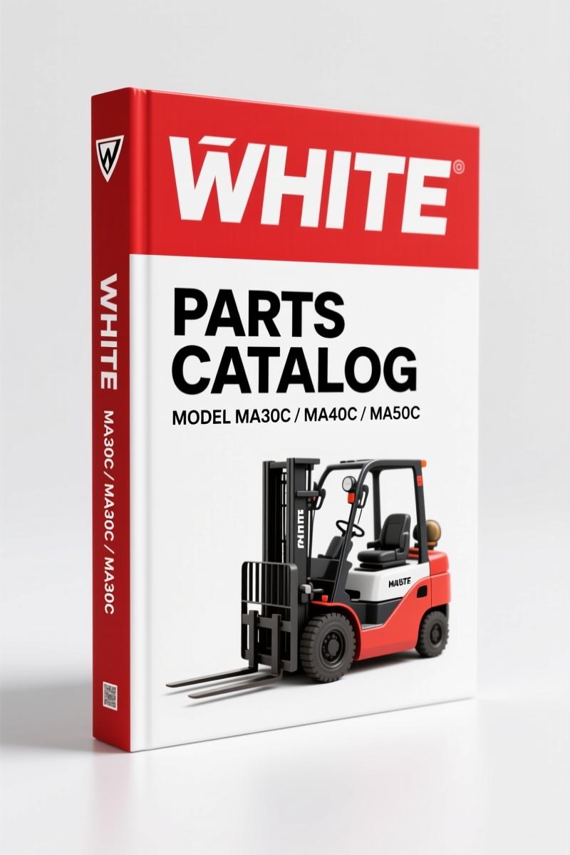 White MA30C, MA40C, MA50C, MA60C 1989 Parts Catalog – OEM Forklift Parts