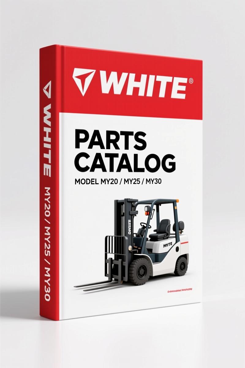 White MY20, MY25, MY30, MY40C 1980 Parts Catalog – OEM Exploded Views