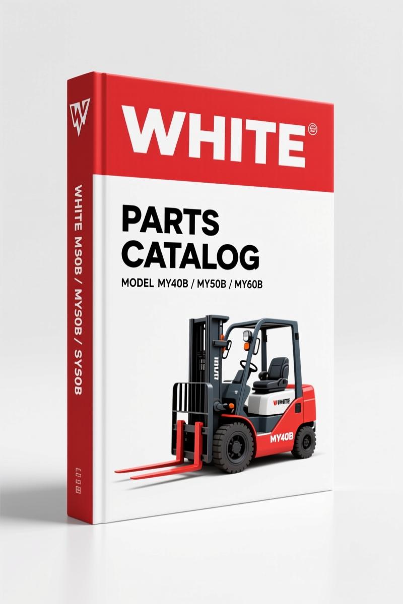 White MY40B, MY50B, MY60B, MY70B, MY80B Parts Catalog – 116 Pages OEM
