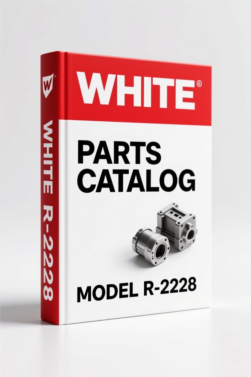 White R-2228 1973 Parts Catalog – OEM Upright Components