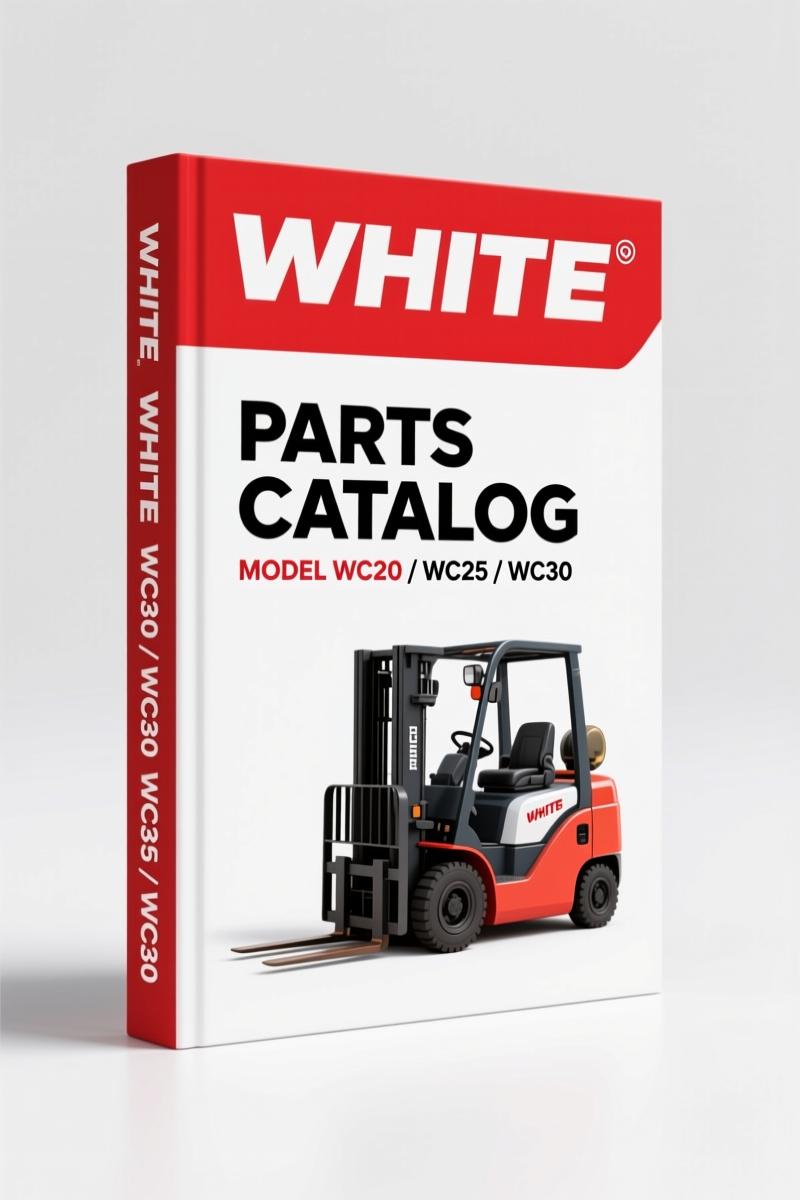 White WC20, WC25, WC30 Parts Catalog – OEM Forklift Parts