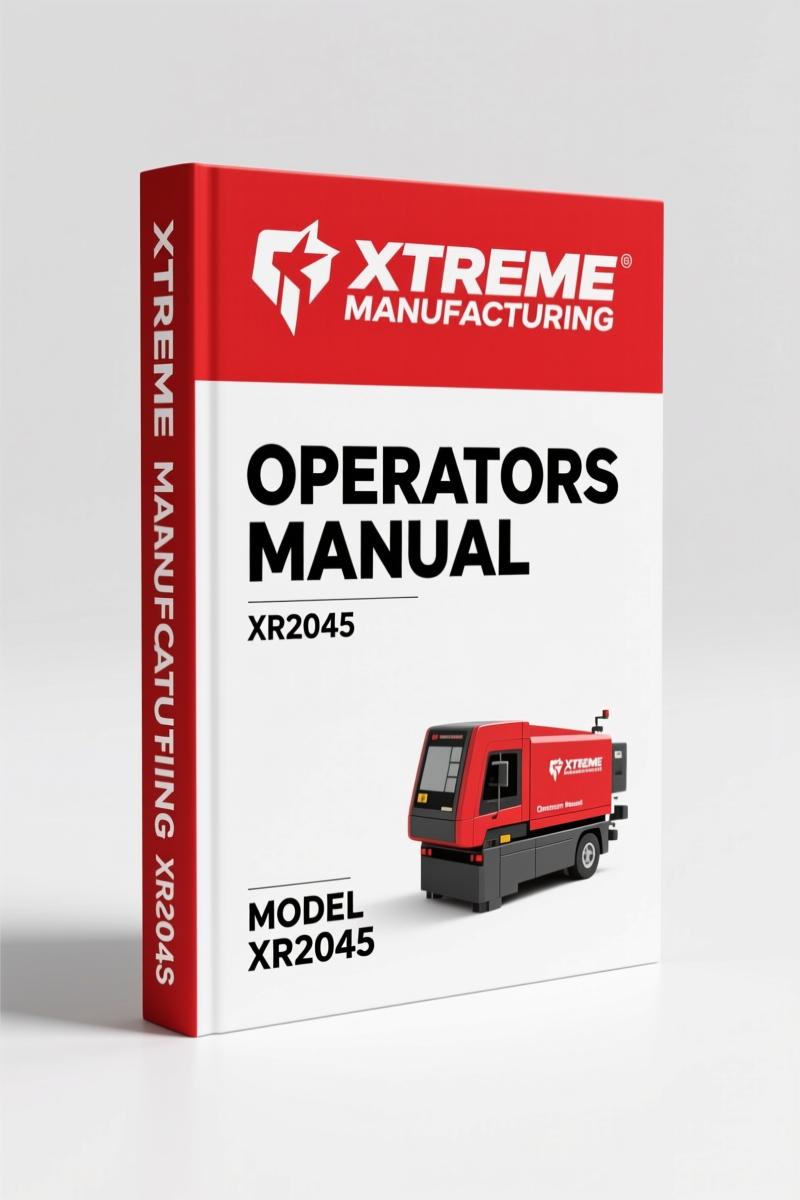 Xtreme Manufacturing XR2045 Operators Manual – Safety & Operation Specs