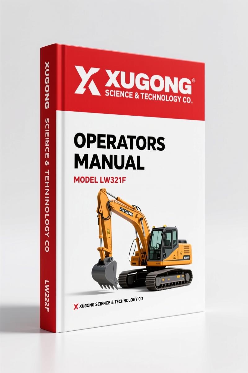 Xugong LW321F Operators Manual – 288-Page OEM Operation Guide