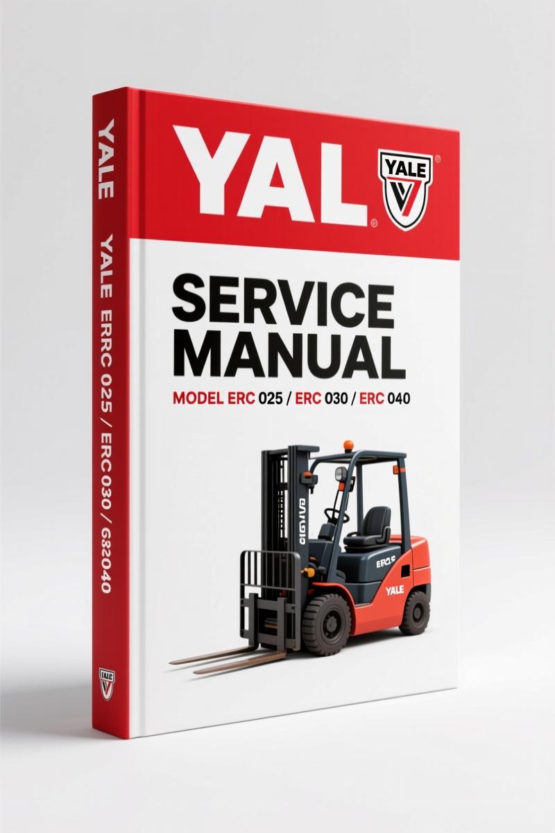 Yale ERP 030, ERC 025, ERC 030, ERC 040, ERP 020 1991 Service Manual – Factory Specs