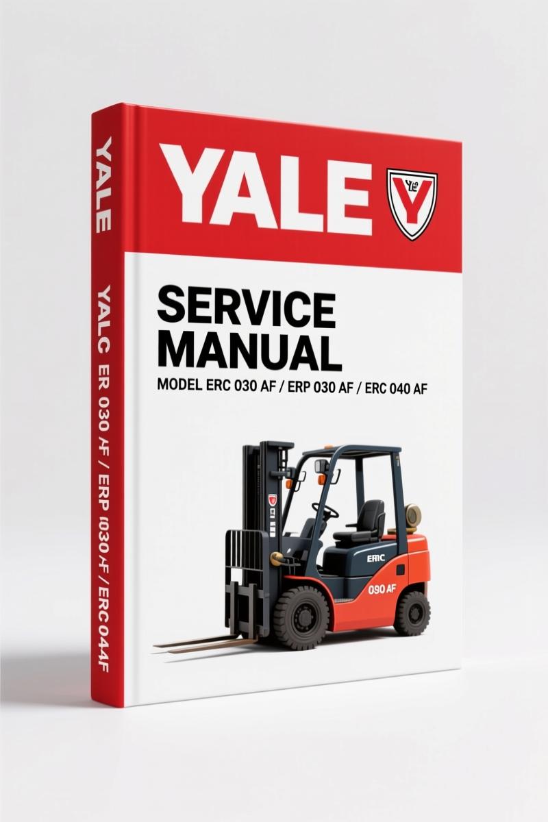 Yale ERC 030 AF, ERP 030 AF, ERC 040 AF, ERP 040 AF 1996 Service Manual – 405 Pages