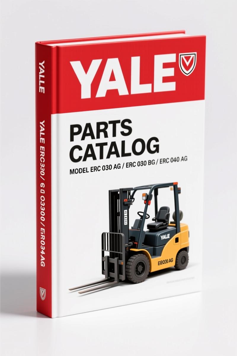 Yale ERC 030 AG, ERC 030 BG, ERC 040 AG, ERC 040 BG 2002 Parts Catalog