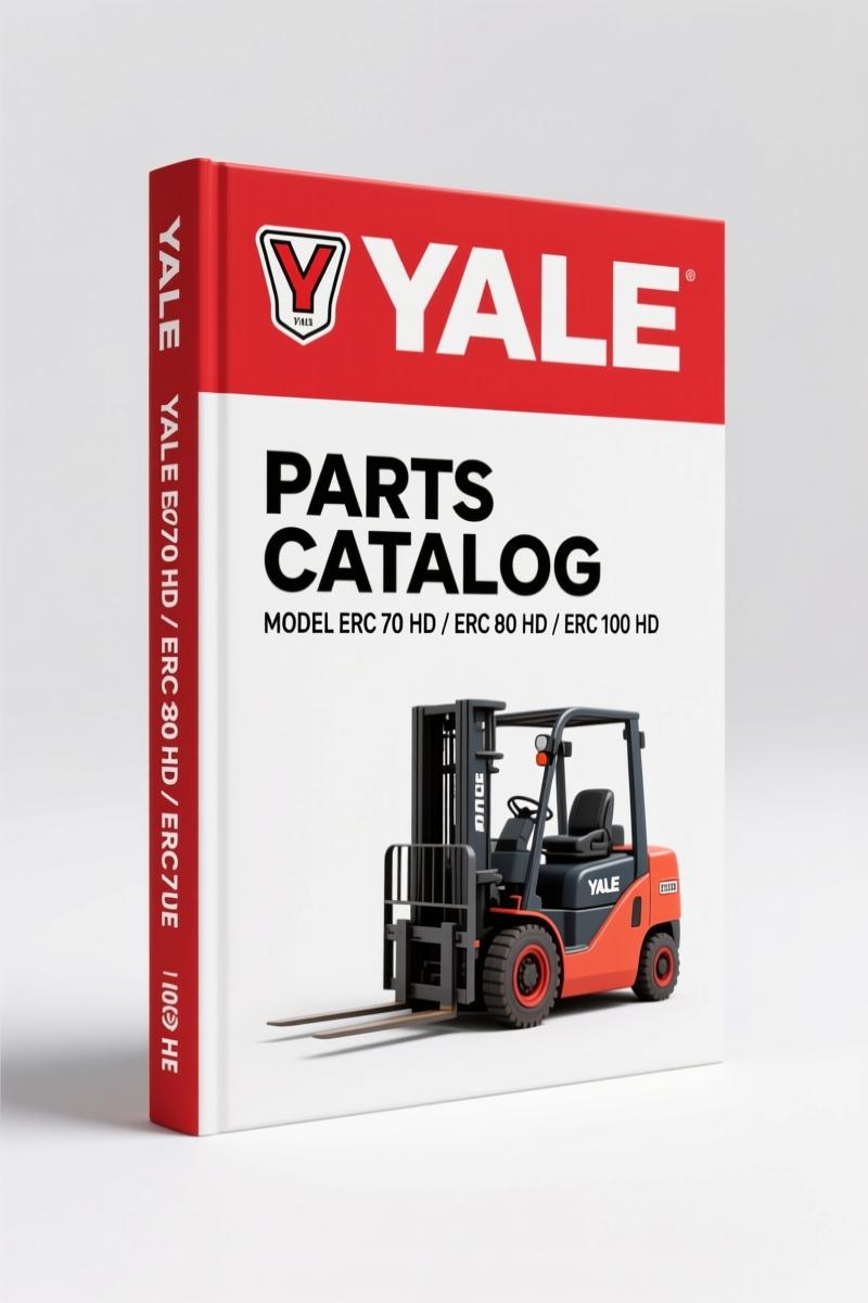 Yale ERC 70 HD, ERC 80 HD, ERC 100 HD, ERC 120 HD 2000 Parts Catalog – OEM Specs