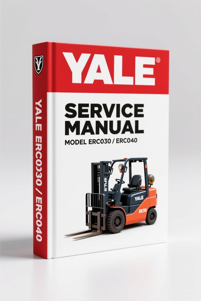 Yale ERC040, ERC030 2001 Service Manual – Factory Specs