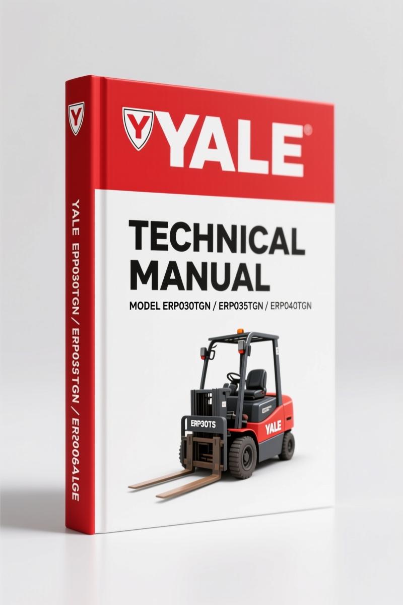 Yale ERP030TGN, ERP035TGN, ERP040TGN Technical Manual – 32 Pages