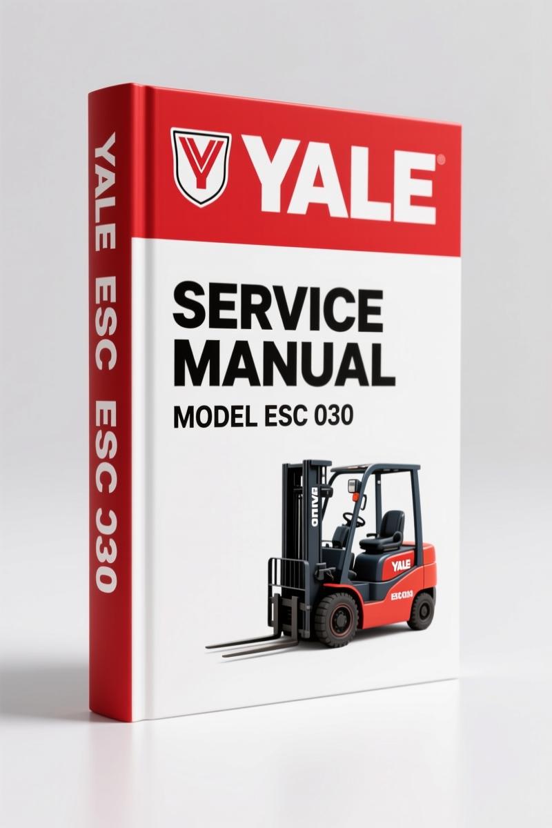 Yale ESC 030, ESC 050 1996 Service Manual – Factory Specs