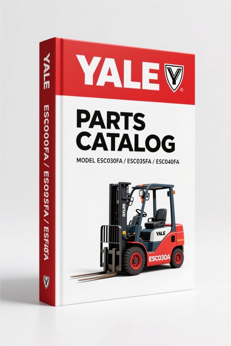 Yale ESC030FA, ESC035FA, ESC040FA 2001 Parts Catalog – OEM Specs