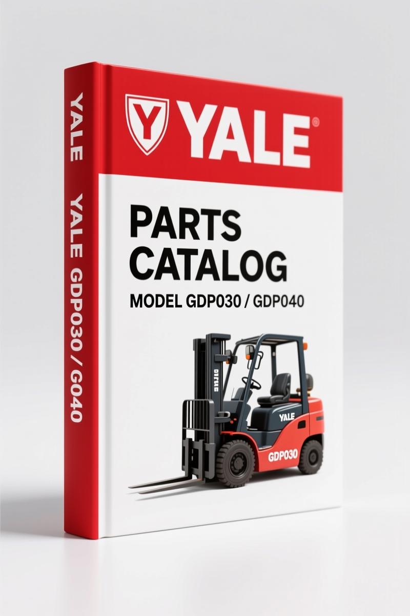 Yale GDP030, GDP040 2002 Parts Catalog – 358-Page OEM Parts Index