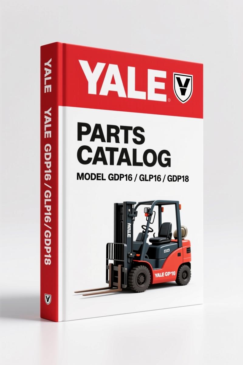 Yale GLP16, GLP18, GDP16, GDP18, GDP20 2008 Parts Catalog – OEM Factory Index