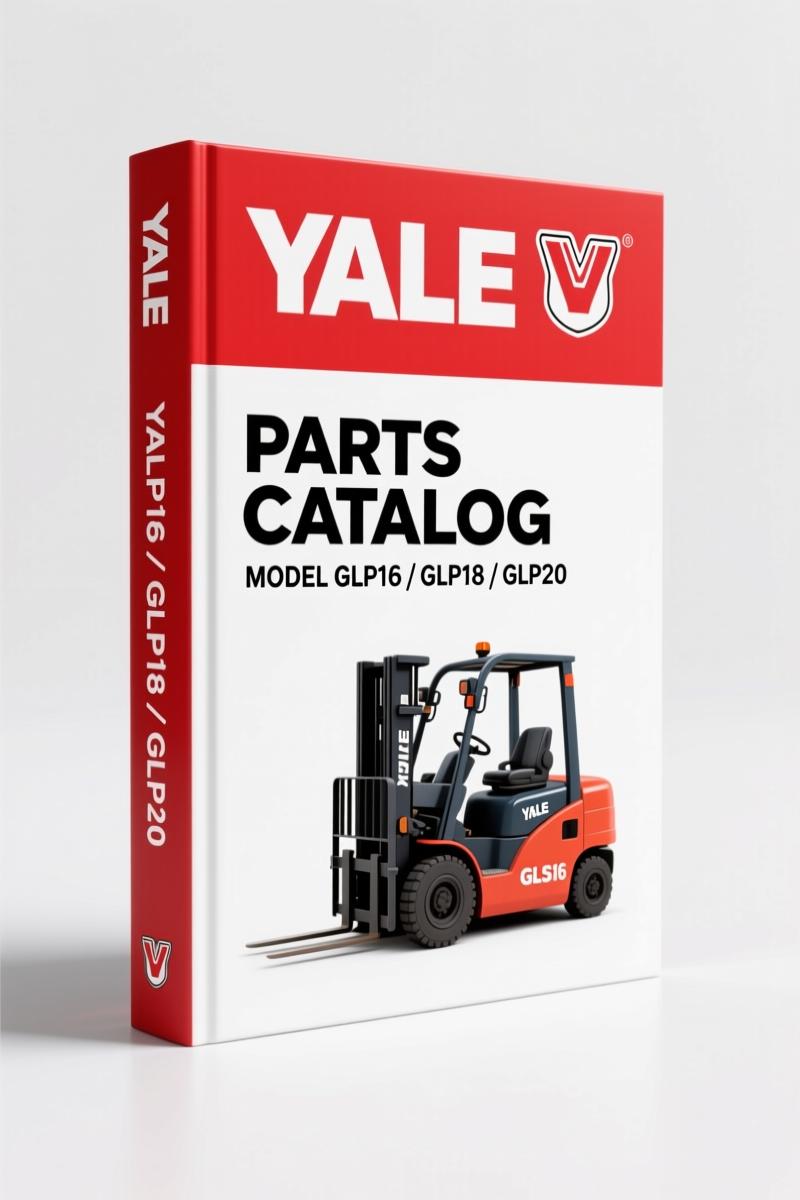 Yale GLP16, GLP18, GLP20, GDP16, GDP18 2007 Parts Catalog – 596 Pages