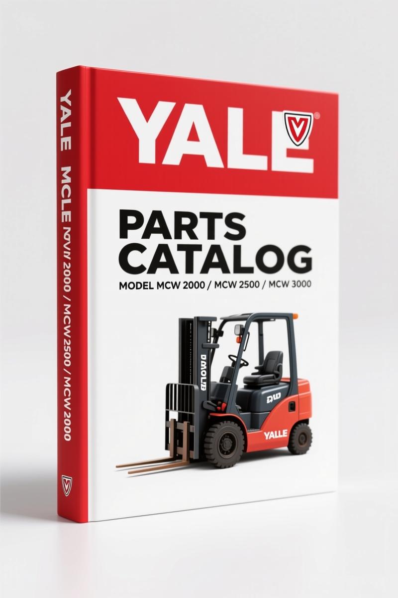 Yale MCW 2000-4000 1992 Parts Catalog – OEM Specs, 152 Pages